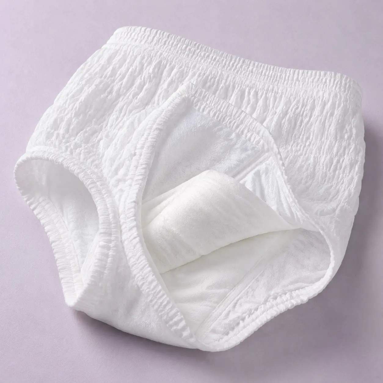 Close-up of Eva Period Panties soft absorbent construction